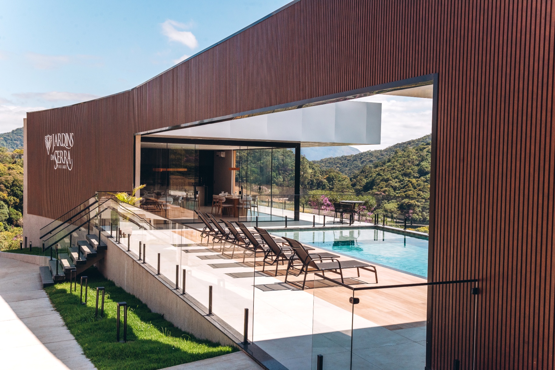 Clube do Jardins da Serra Village já construído